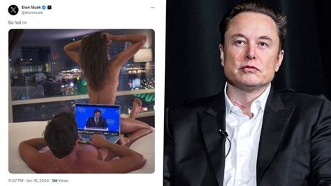 Elon Musk Shares NSFW Picture: Tesla Chief Shares Obscene Post Featuring Javier Milei's WEF ...