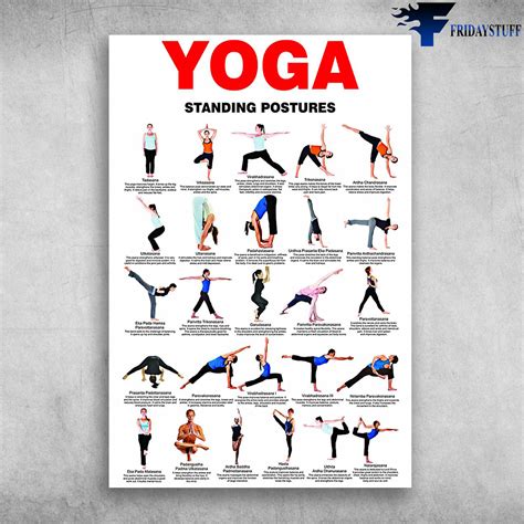 Yoga Standing Postures Standing Yoga Poses For Back Pain - FridayStuff