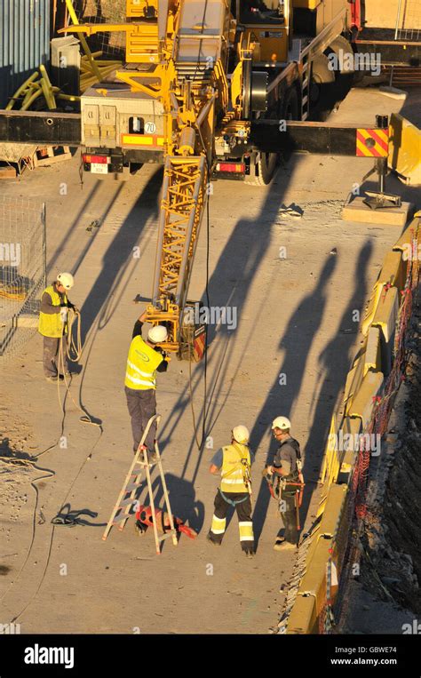 Heavy machinery for construction Stock Photo - Alamy