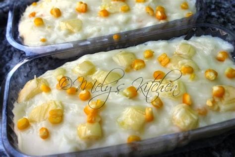 Mely's kitchen: Maja Blanca with Corn and Cheese