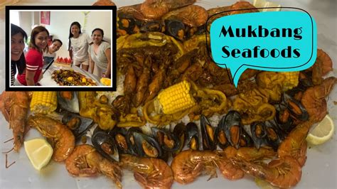 Mukbang Seafoods - YouTube