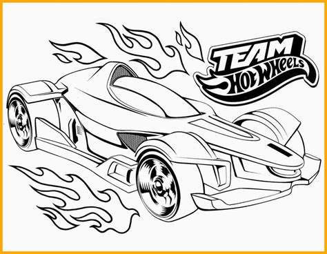 Printable Race Car Coloring Pages