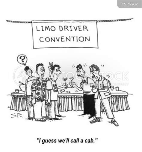 Limo Drivers Cartoons and Comics - funny pictures from CartoonStock