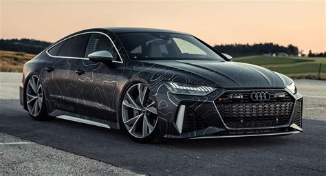 Tuned Audi RS7 Sports 942HP, Black Diamond Matte Wrap | Carscoops