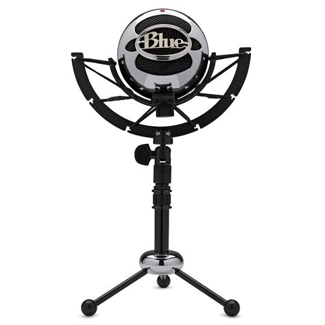 Blue Microphones Snowball USB Mic (Brushed Aluminum) with Knox Gear Shock Mount - Walmart.com