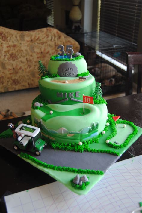 Golf Birthday Cake Ideas