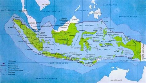 Luas Indonesia secara geografis