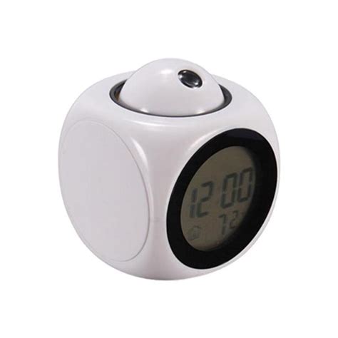 Creative Digital Alarm Clock with Projector