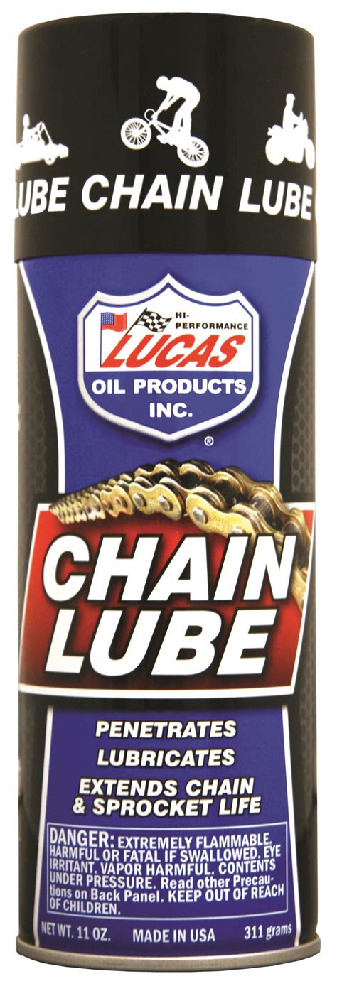 Lucas Oil 10393 Chain Lube Penetrant Aerosol - 11 oz. | Autoplicity