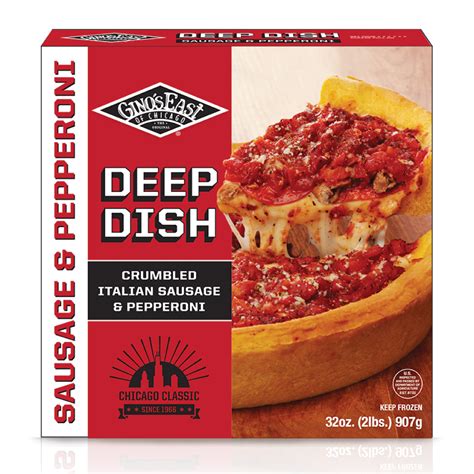 The Best Frozen Deep Dish Pizza — Find it Near You — Gino's East — Gino ...