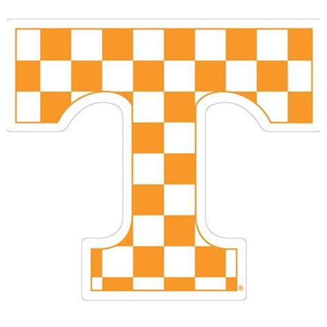 Vols | Tennessee 3" Checkerboard Logo Decal | Alumni Hall