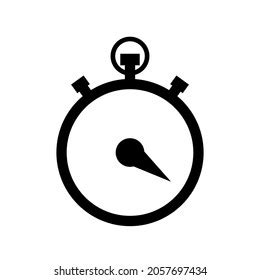 Illustration Vector Graphic Stopwatch Logo Design Stock Vector (Royalty Free) 2057697434 ...