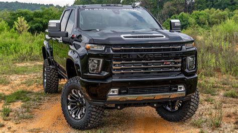 Chevy Silverado 2500 HD Black Widow — Black Widow Lifted Trucks