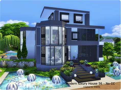 The Sims Resource - Modern luxury House 56 - No CC