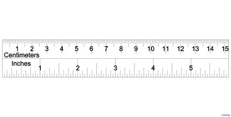 Centimeter Ruler Clipart - Printable Ruler Actual Size