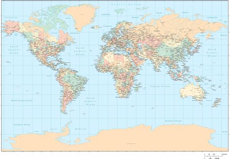 Digital World Map Vector at Vectorified.com | Collection of Digital World Map Vector free for ...