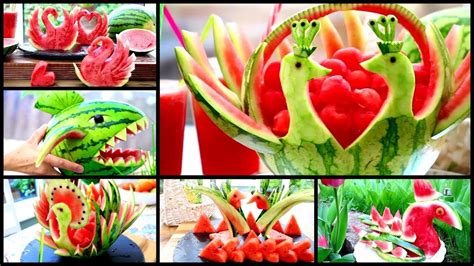 Easy Watermelon Carving Ideas