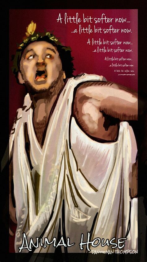 #DANtheMAN607 illustration (2016) • Animal House, Toga Party, John Belushi as John "Bluto ...