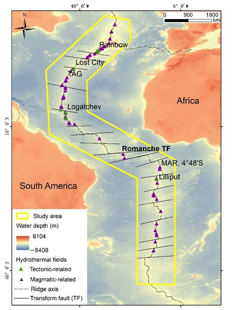 Geology sketch of the Mid-Atlantic Ridge. | Download Scientific Diagram