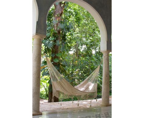 Deluxe Mexican Cotton Hammock - Outdoor Luxe