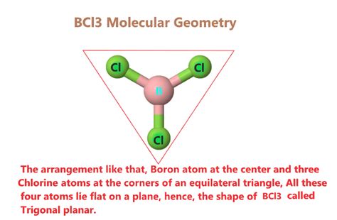 BCl3 lewis structure, molecular geometry, bond angle, hybridization