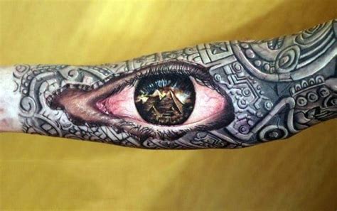 40 Pyramid Tattoo Designs For Men - Ink Ideas With A Higher Purpose