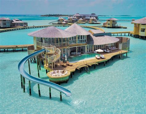 This Maldives Resort Features Villas With Their Very Own Water Slides