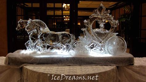 Amazing Wedding Ice Sculptures