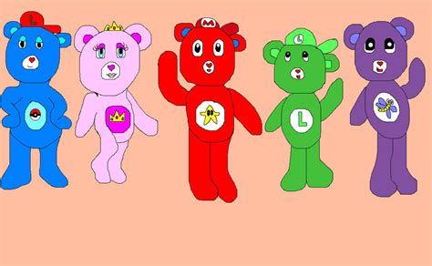 Video Game Care Bears by jigglepuff6 on DeviantArt