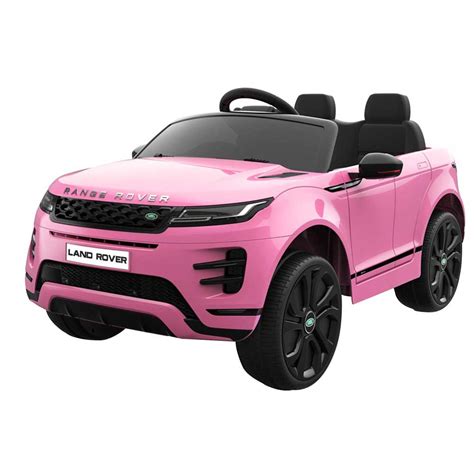 Pink Range Rover Kids Evoque Ride On Car | Evoque Range Rover Kids Car ...