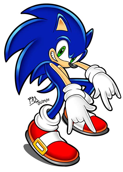 2015 - Sonic Adventure - Sonic by RGX on Newgrounds