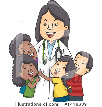 Pediatrician Clipart #1107080 - Illustration by Amanda Kate