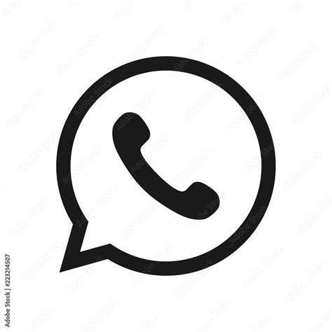 Phone icon. Black button in the smart phone. Black button icon vector. Stock-Vektorgrafik ...