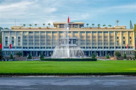 Independence Palace in Saigon, Vietnam Stock Photo - Image of major, architecture: 108608080