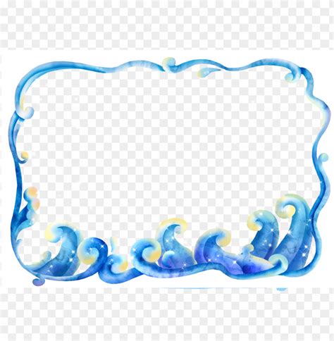 Download Art Waves Transprent - Waves Border Clip Art PNG Transparent With Clear Background ID ...