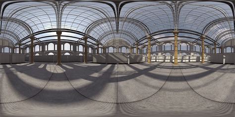 Free HDRI Hall Interior