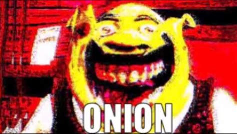 Shrek Onion Meme