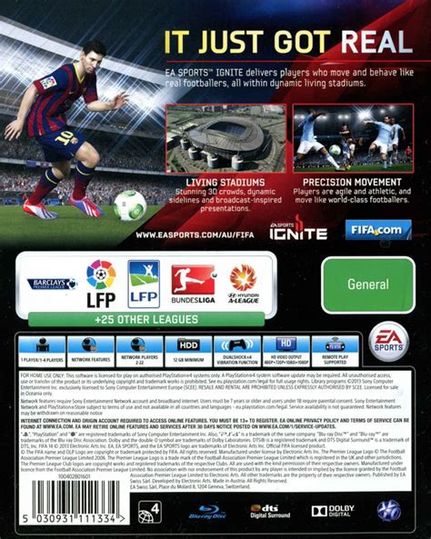 FIFA 14 (2013) box cover art - MobyGames