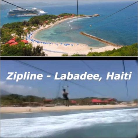 Dragon's Breath Flight Zipline at Labadee Beach Resort, Haiti