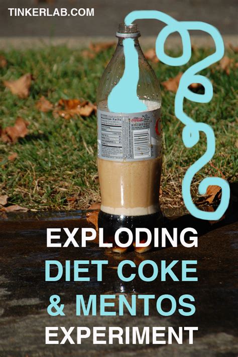 Diet Coke Mentos Experiment - TinkerLab