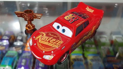 Hot sales of goods Disney Pixar Cars 3 LIGHTNING MCQUEEN WITH PISTON ...