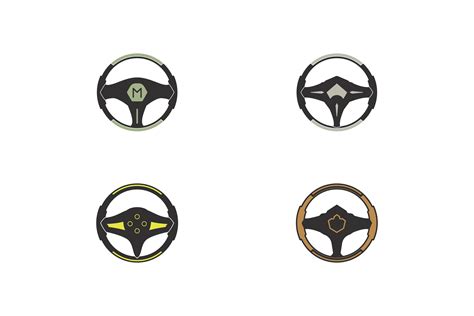 Steering Wheel Logo Graphic by rohady286 · Creative Fabrica