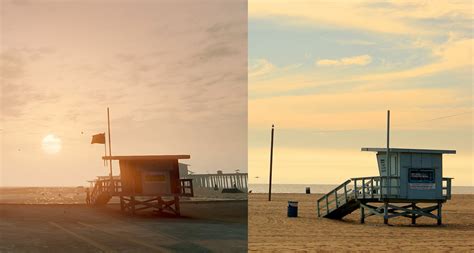 GTA V In-Game Los Santos vs Real-Life Los Angeles Screenshot Comparison Shows Several Similarities