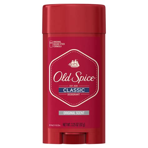 Old Spice Classic Original Scent Deodorant for Men, 3.25 Oz. - Walmart.com - Walmart.com