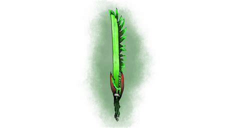 Terraria sword: Blade of Grass by moonlitegem on DeviantArt