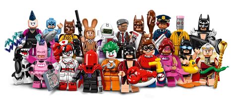 Here are all 20 minifigs from The LEGO Batman Movie Minifigure Series