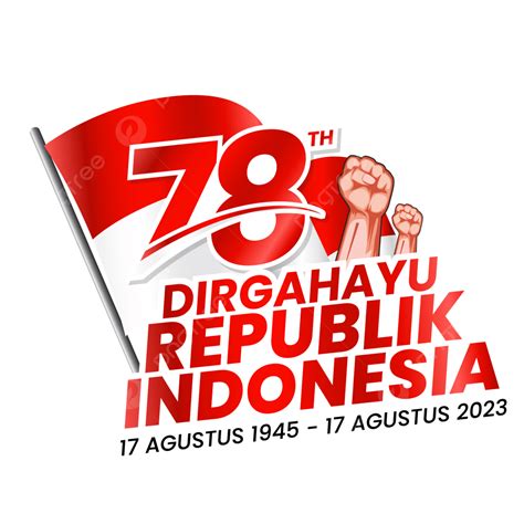 Image Of Hut Ri 78th Happy Republic Of Indonesia 17 August 2023 Vector, Hut Ri 78, Hut Ri 2023 ...