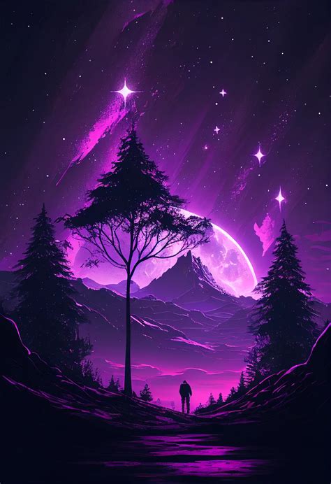 Top 20 Inspirational Purple Aesthetic iPhone Wallpapers for Free 2025