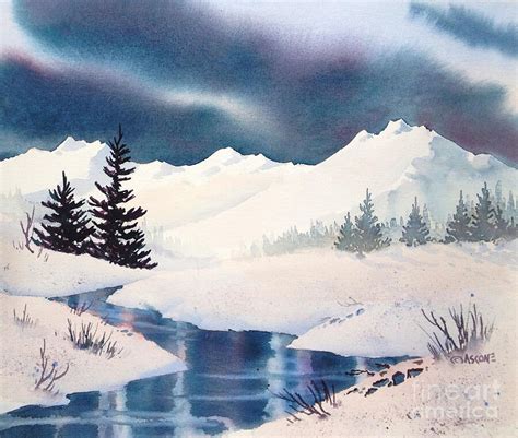 Winter Landscape Painting / DISCOUNT! Oil painting "Winter landscape" by A. A. Lundby ... : Use ...