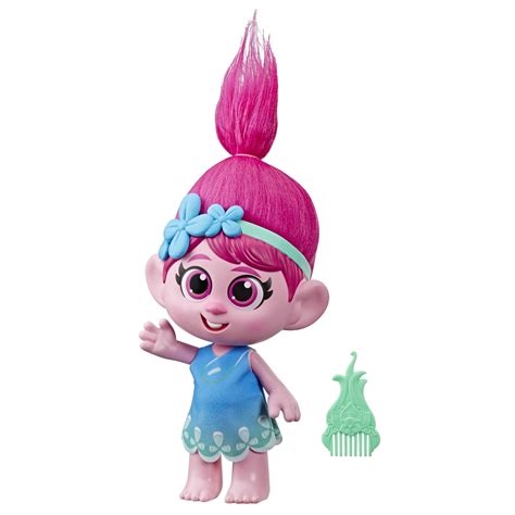 DreamWorks Trolls World Tour Toddler Poppy, with Dress and Comb ...